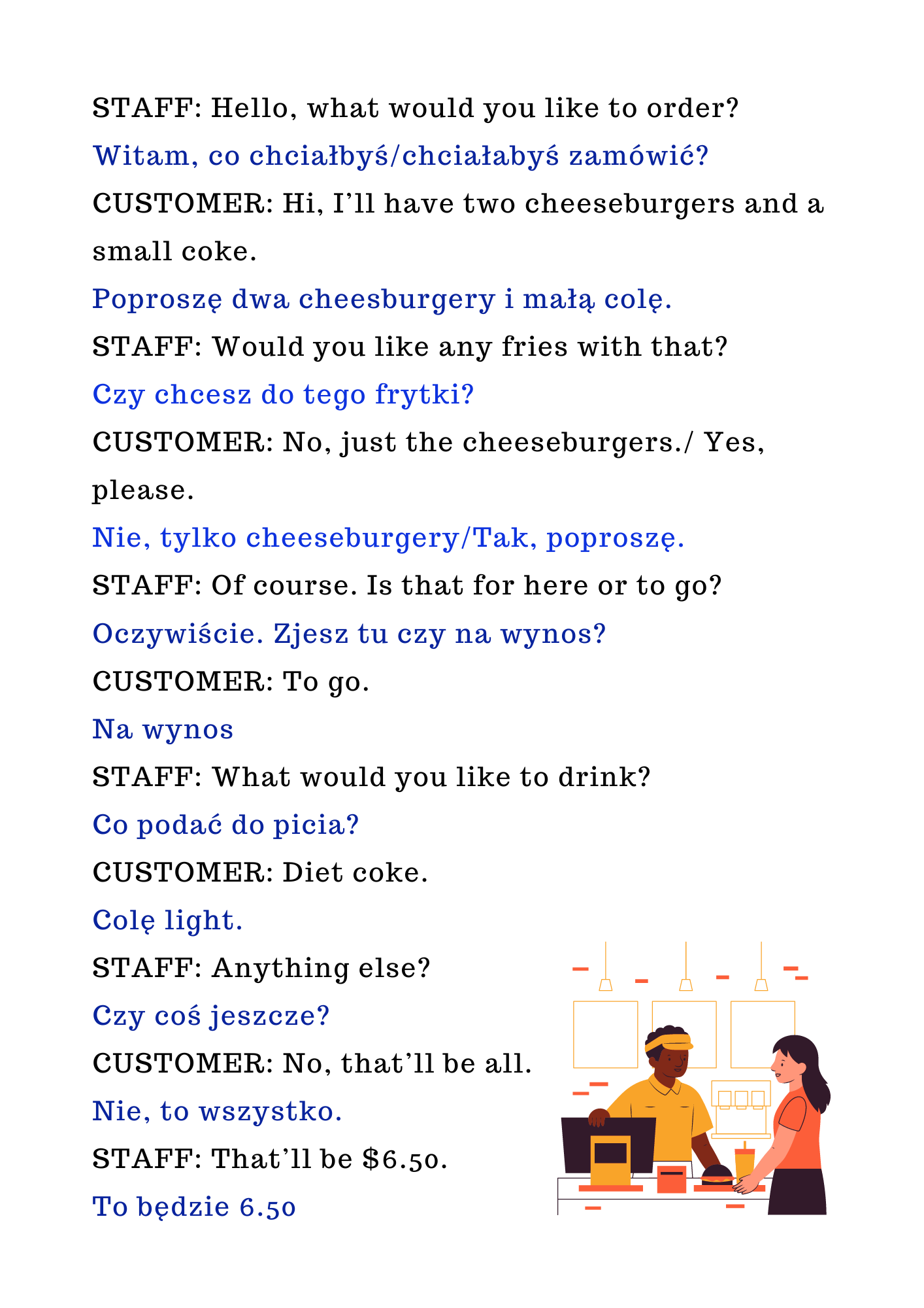 Krótkie Dialogi Po Angielsku Z Tłumaczeniem encjo.pl